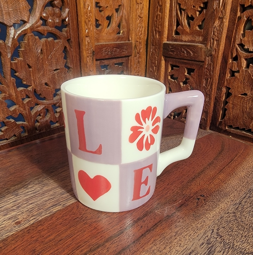 NWT Vaisselle + Anthropologie Collaboration LOVE mug